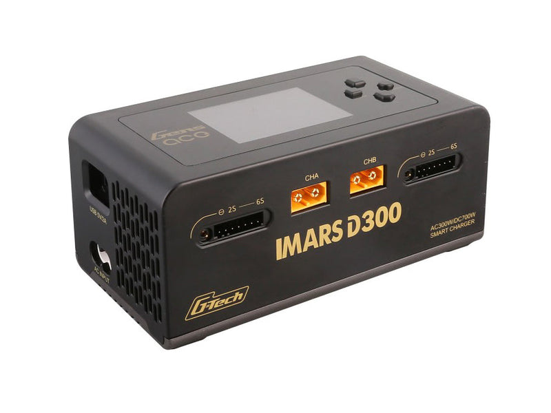 Gens Ace iMars D300 G-Tech Smart AC/DC Charger - O-GAC300DUALGT