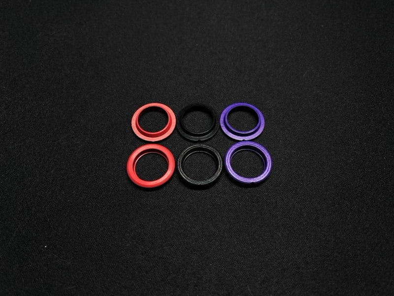 Rhino Racing & Team AD Shock Absorber Gaskets RED - RA-2418R