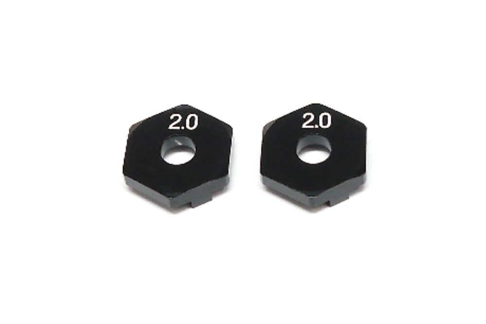 Reve D Brass Wheel spacers 2mm (Pair) RD-005S2B