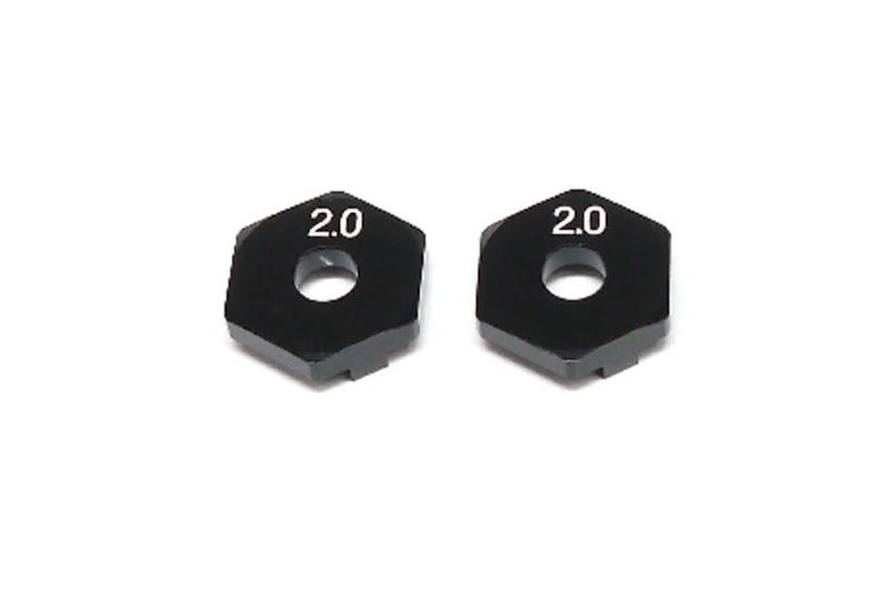 Reve D Brass Wheel spacers 2mm (Pair) RD-005S2B