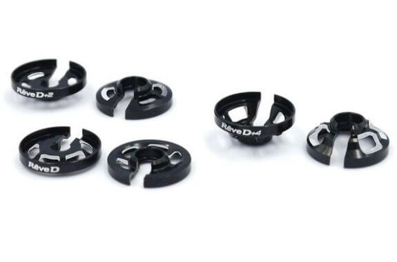 Reve D Aluminum Spring Retainer 2mm (Pair) RD-007-2
