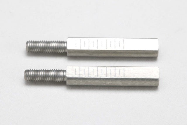 Yokomo RD2.0 Aluminum 4.5x21mm Rod End Adapter (2pcs) RD-008FA21