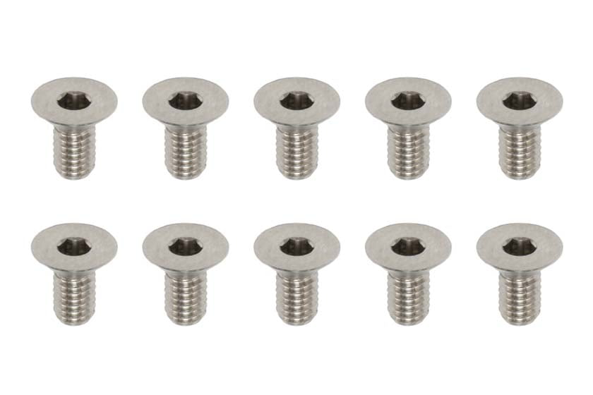 Racing Performer Precision Machined Titanium FH Socket Screw M3×6mm (10pcs) RP-042061