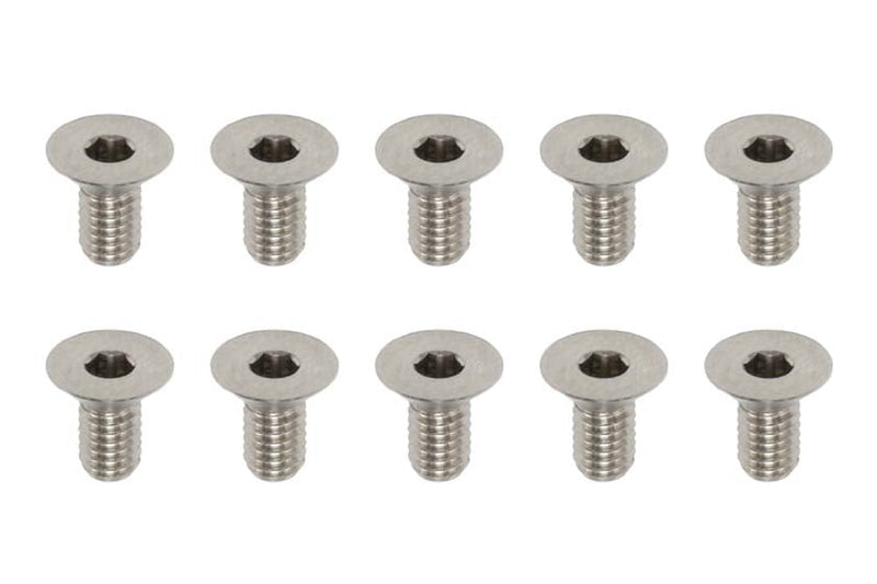 Racing Performer Precision Machined Titanium FH Socket Screw M3×6mm (10pcs) RP-042061