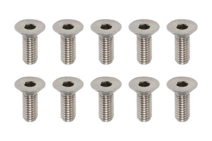 Racing Performer Precision Machined Titanium FH Socket Screw M3×8mm (10pcs) RP-042081