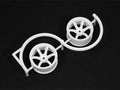Racing Performer Drift Wheel 6 spoke 02 (8mm Offset·White·2pcs) RP-6213W8A
