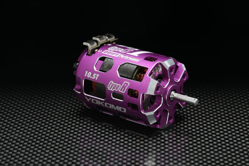 Yokomo Racing Performer DX1 Type-R (High Rotation type) Motor 10.5T (Purple) RPM-DX105RP