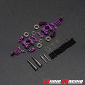 Rhino Racing SR Series Steering Blocks (RWD Knuckles) PURPLE - RR-1405P