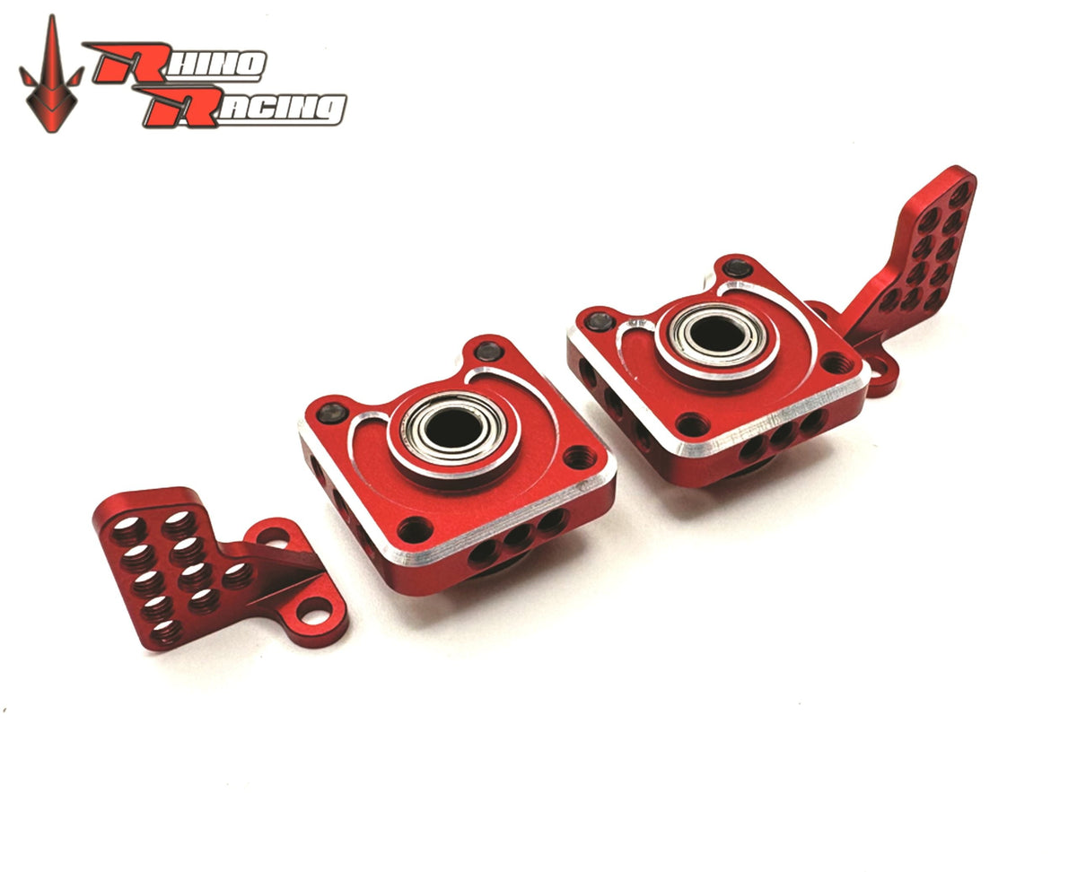 Rhino Racing Shark Rear Upright Set (Red) RR-1500R