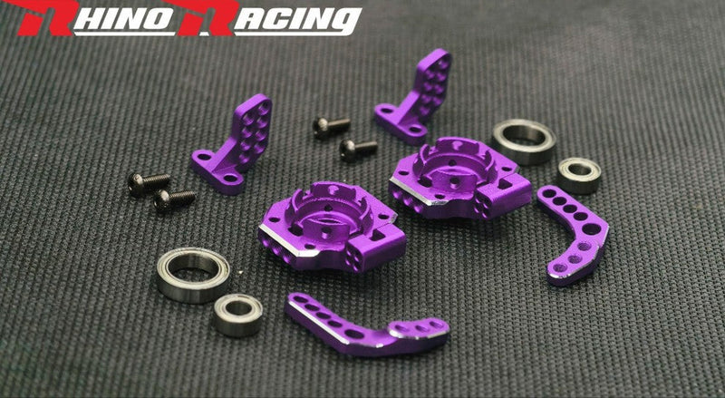 Rhino Racing SR Series Rear Upright Set PURPLE - RR-1505P