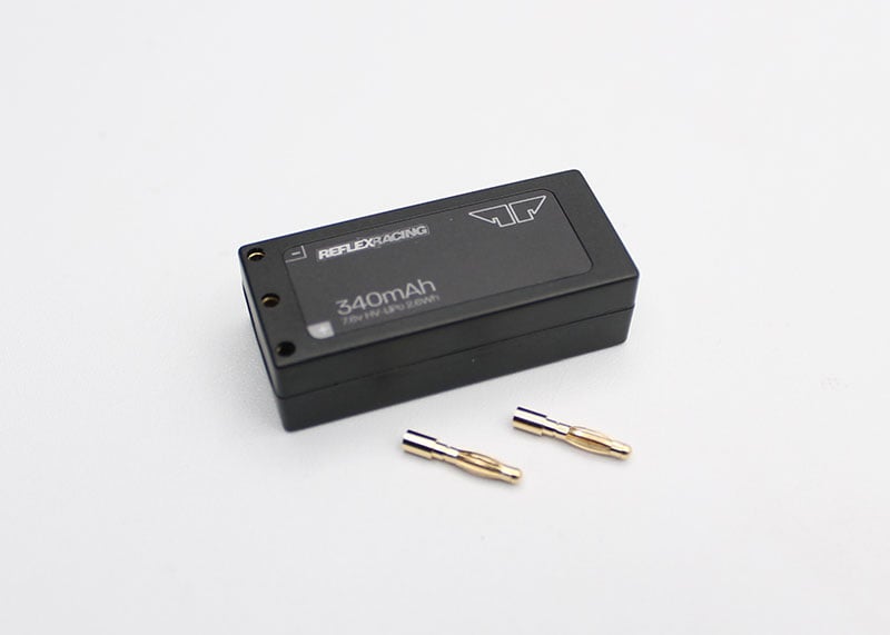 Reflex Racing Hard Case LIHV 340mAh Racing Battery - RRE012