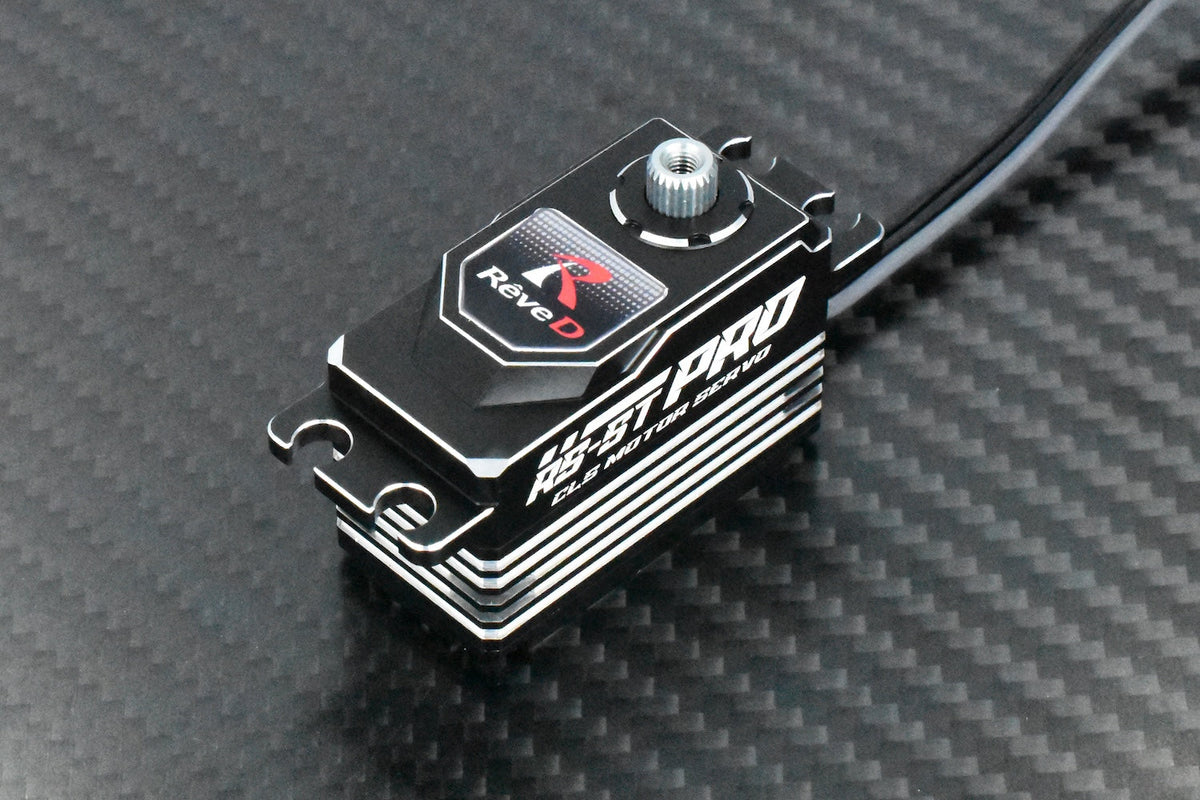 Reve D PRO Low Profile Programmable Brushless Servo (Black) RS-STPK