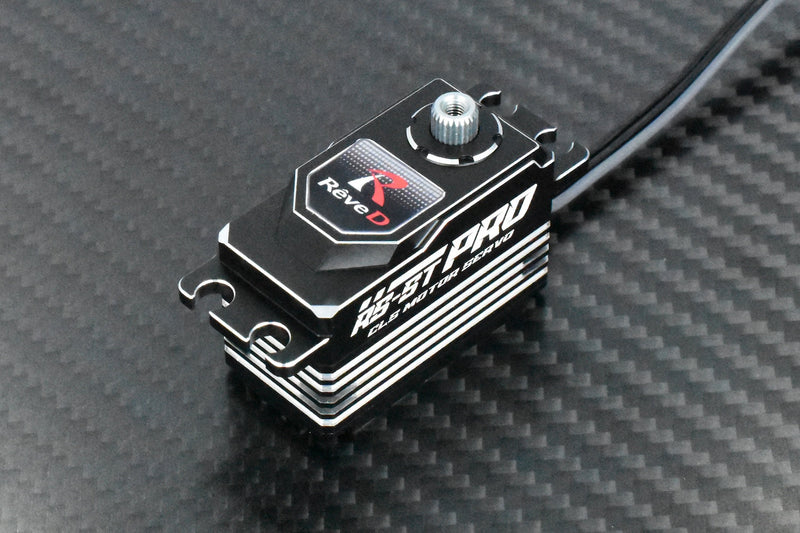 Reve D PRO Low Profile Programmable Brushless Servo (Black) RS-STPK