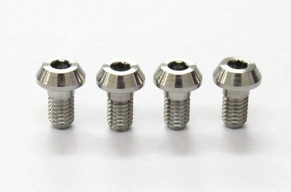 Reve D SPM Titanium Spur Gear Screw (4 pcs) RT-008