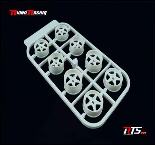 Rhino Racing 1/24 RWD Drift Rim Set 20mm / 22mm (8pc Set) RTS-510