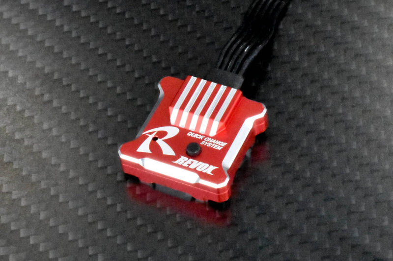 Reve D Steering Gyro for RWD Drift REVOX Red - RG-RVXR