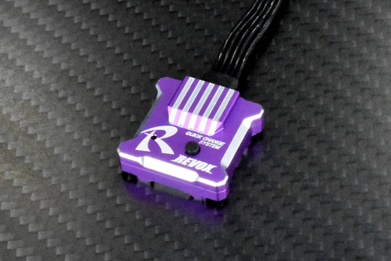 Reve D Steering Gyro for RWD Drift REVOX Purple - RG-RVXP