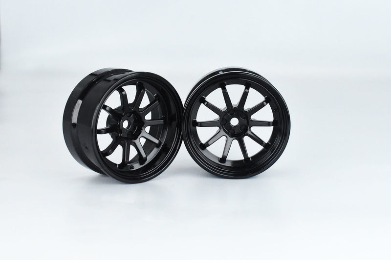 Reve D Competition Drift Wheel "VR10" Black (Offset 6mm, 2pcs) RW-VR10K6