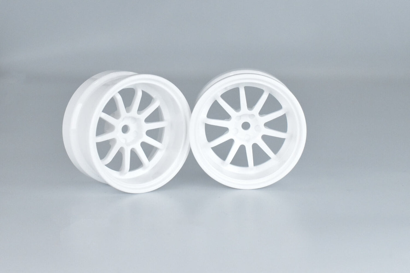 Reve D Competition Drift Wheel "VR10" White (Offset 10mm, 2pcs) RW-VR10W1