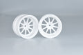 Reve D Competition Drift Wheel "VR10" White (Offset 10mm, 2pcs) RW-VR10W1