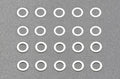 Reve D Shim Set 3x5mm 0.1mm & 0.2mm (10pcs. Each) RC-S30S