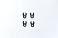 Reve D Alu. Crab Spacer Set 0.5mm (1hole X 4) RC-KS105