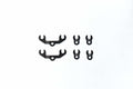 Reve D MC-1 Crab Spacer Set 0.5mm (2hole X 2, 1hole X 4) M1-302S05