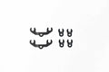 Reve D MC-1 Crab Spacer Set 1.0mm (2hole X 2, 1hole X 4) M1-302S10