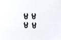 Reve D Alu. Crab Spacer Set 0.5mm (1hole X 4) RC-KS105