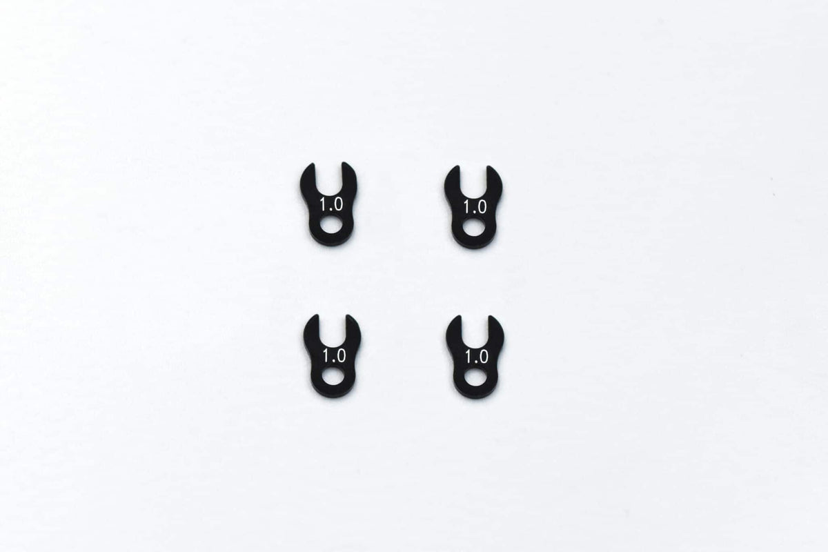Reve D Alu. Crab Spacer Set 1.0mm (1hole X 4) RC-KS110