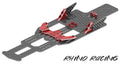 Rhino Racing Shark Lower Carbon Plate (Red) For YD2 - RR-800R