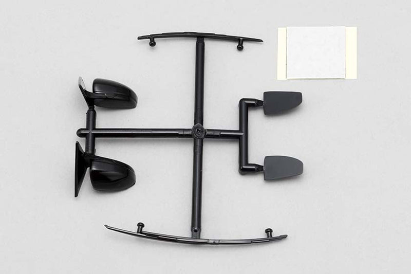 Yokomo Mirror/Wiper Set for Drift Car (PANDEM GR Supra) SD-ACD2
