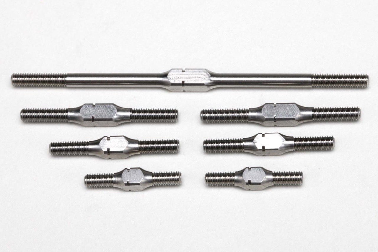 Yokomo SD2.0 Titanium Turnbuckle Set (7pcs) SD-TBS20