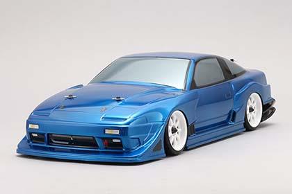 Yokomo Body Set for TeamTOYO with GP SPORTS 180SX (Graphic decal less) SD-TY180B