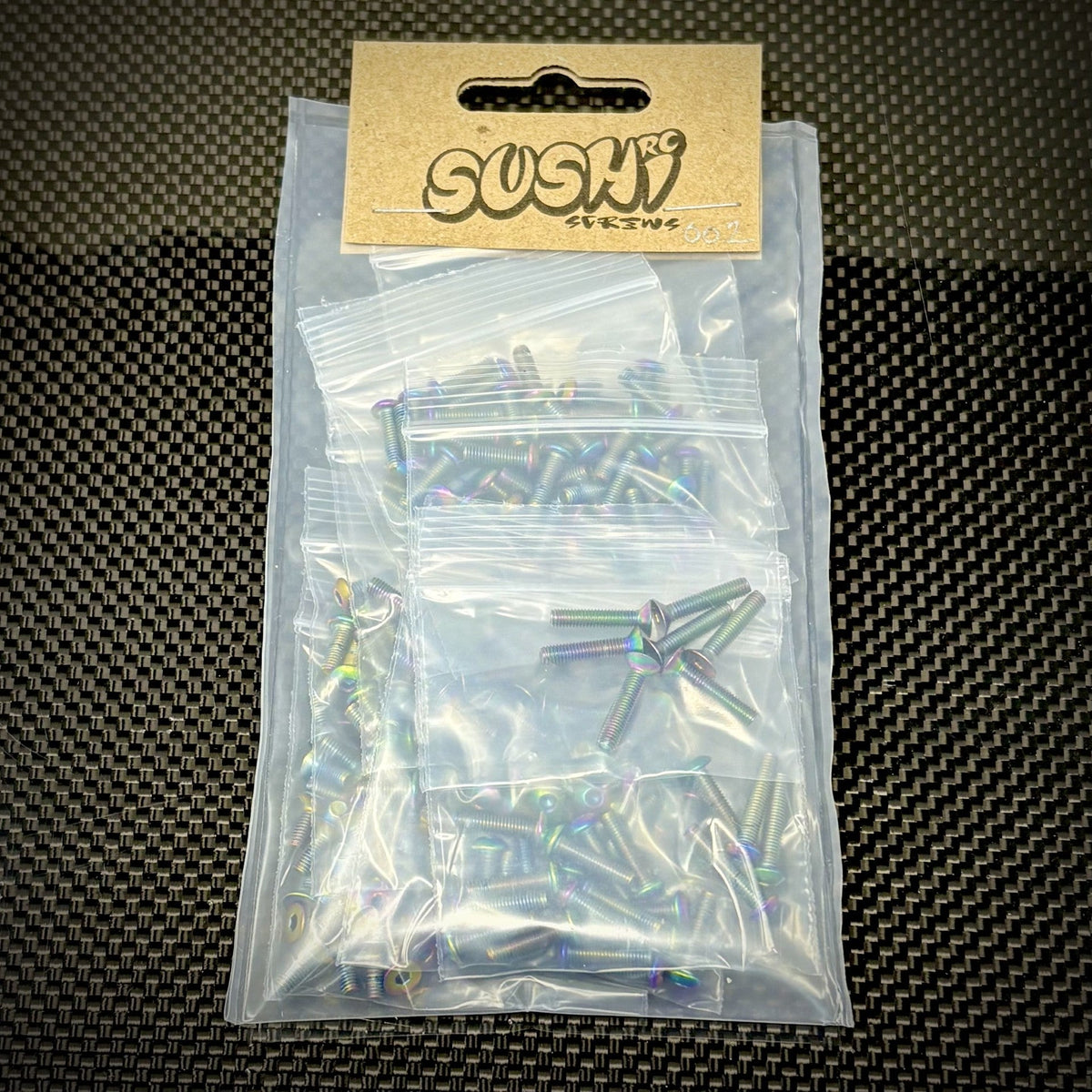 Sushi Screws RDX Ti Oil Slick (Rainbow) SUS-002