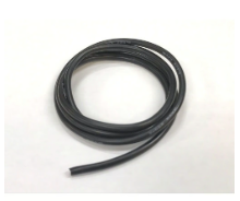 TOPLINE 12AMG silicone cable 1m black - SS-0011BK