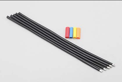 12 Gauge 100cm Black Code w/Shrink Tube BL-12WB1