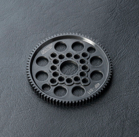 MST 48P Spur gear 83T (black) 148083BK