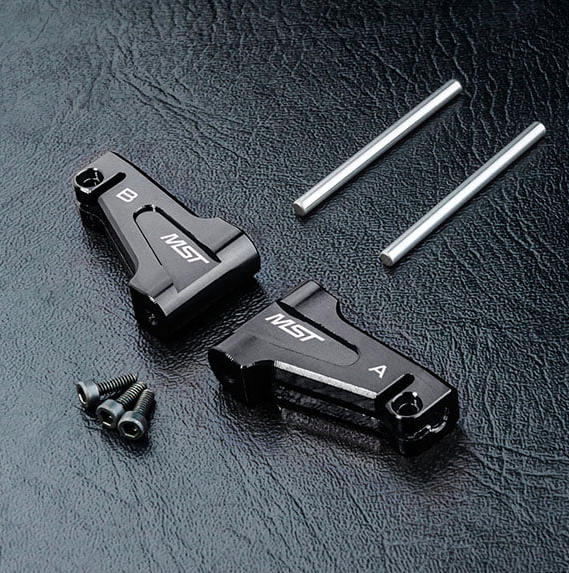 MST RMX 2.0 Alum. Upper Arm Set (black) 210575BK