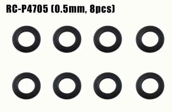 Reve D 1.0mm Precision Duracon Spacer 4x7x1.0mm (8pk) RC-P4710