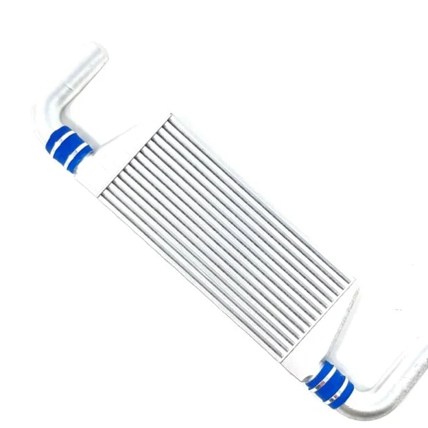 SL1D3 Customs Branded Silver Intercooler - SL1D3-010
