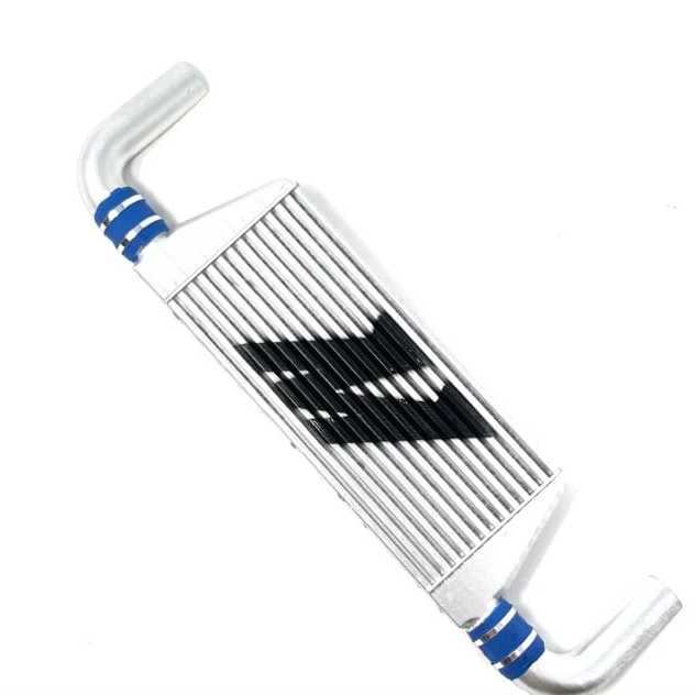 SL1D3 Customs Branded Silver Intercooler - SL1D3-011
