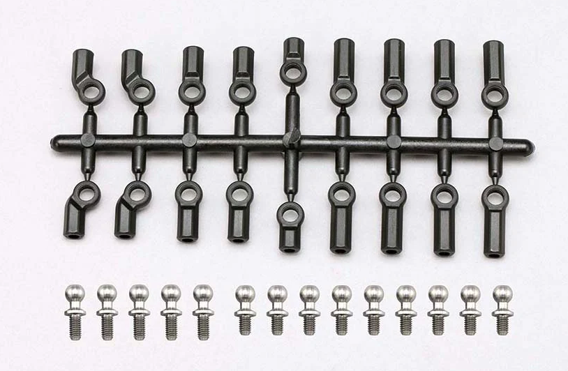 YD-2S High Precision Cutting Titanium 4.8mm Ball End Set - Y2-207BSTA