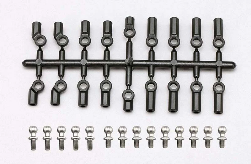 YD-2S High Precision Cutting Titanium 4.8mm Ball End Set - Y2-207BSTA