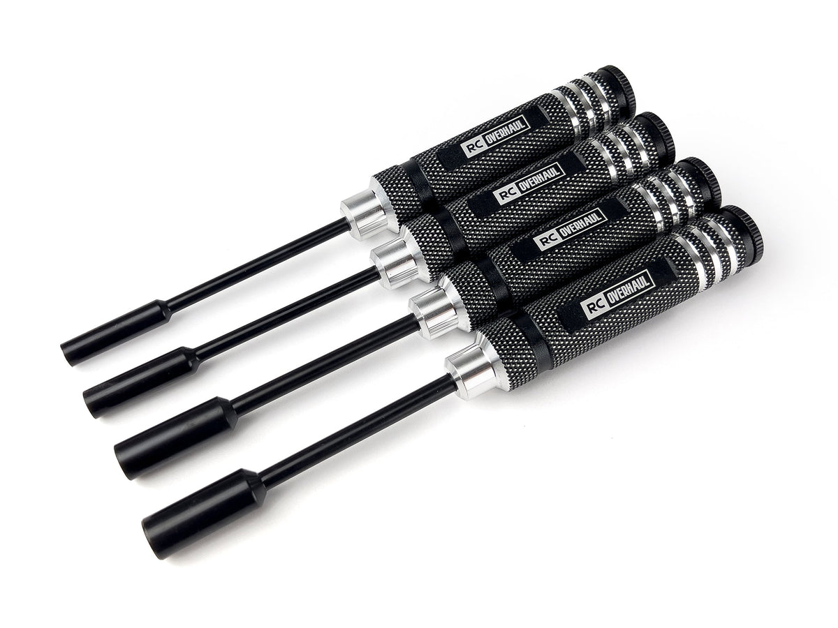 Nut Driver Set 4/5.5/7/8mm Black - T-RCO-TL002N