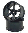 TOPLINE DRS-5 High Traction Type Offset 6 Black - TDW-0613BK