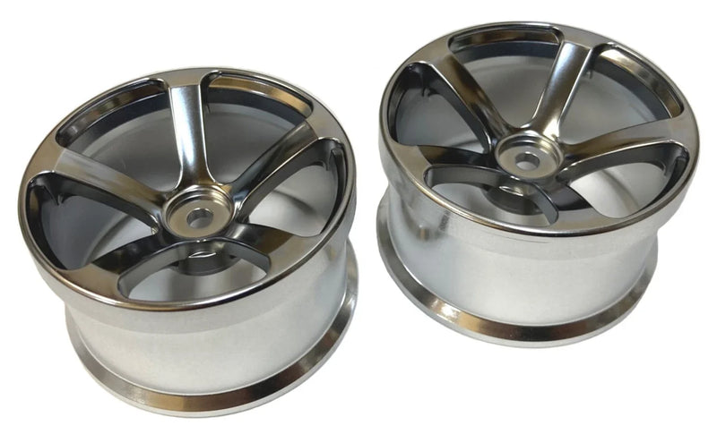 TOPLINE DRS-5 WHEEL OFFSET 8 MATTE CHROME (width=30mm) TDW-286MC