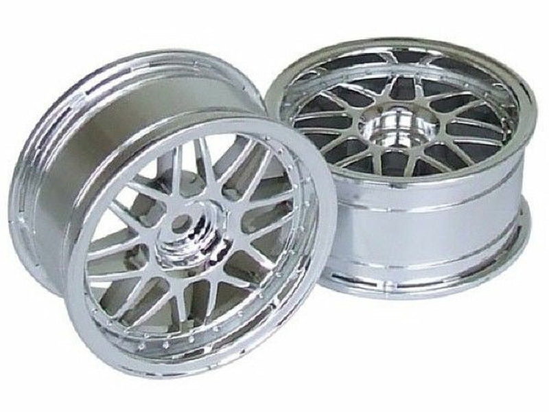 Kawada +4mm Offset 8 Mesh Chrome Plated Deep Rim 2 pcs - TU37WC