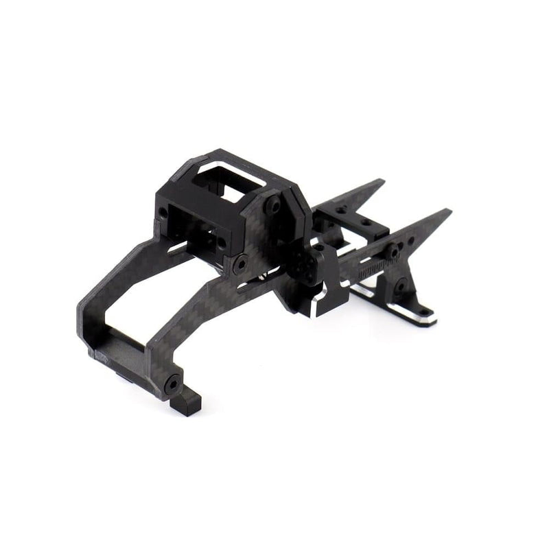 Rhino Racing DDSS-V2 (Black) YD2 Bulkhead/Steering Upgrade Kit - RR-750B