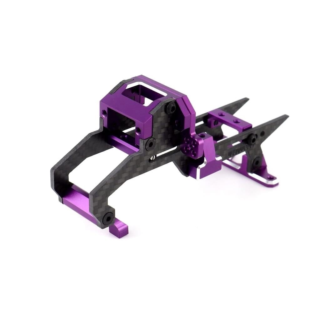 Rhino Racing DDSS-V2 (Purple) YD2 Bulkhead/Steering Upgrade Kit - RR-750P